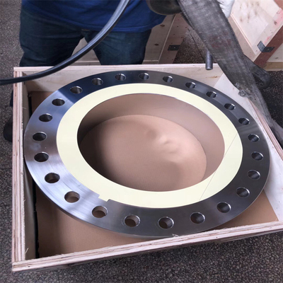 Brides de plat d'acier au carbone d'ASTM A350 LF2 DN15 gigaoctet soudant le DST