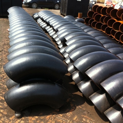 Soufflage de sable forgé du coude DN150 SCH 30 soudés bout à bout d'acier au carbone d'ASTM A53