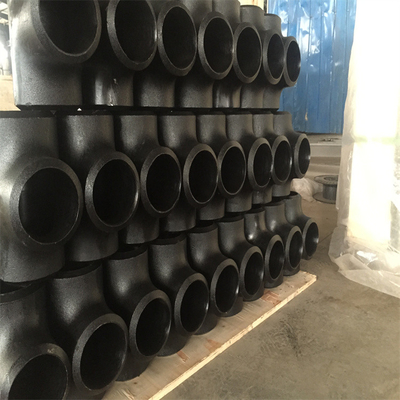 Pièces en t 150LB 4 d'acier au carbone de la norme ANSI B16.9 x 2 pièce en t réductrice de Sch 40 de pouce