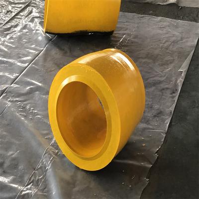 6 x 4 le bout concentrique du réducteur WPHY 65 XXS ASTM d'acier au carbone a soudé noir