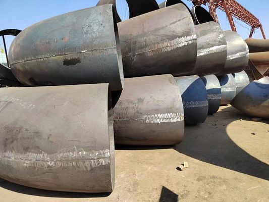 le 2D tuyau d'acier 3D plie et écarte 6 d'un coup de coude Sch 40 la norme ANSI B16.28 JIS DIN de 90 degrés