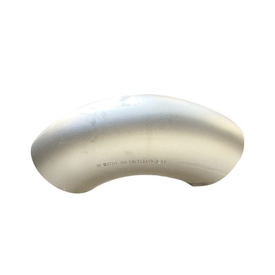 Garnitures de tuyau sans couture du programme 40 du coude 60mm d'acier inoxydable DIN 1,4307 1,4404