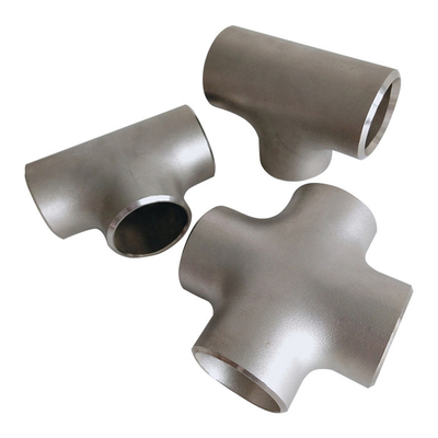 Norme ANSI B16.9 solides solubles réduisant les garnitures de tube soudées bout à bout d'acier inoxydable des fins 19mm de la pièce en t SCH40S