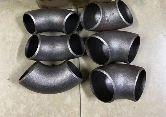Acier au carbone soudé bout à bout de coude de degré d'API5l 45 et 90