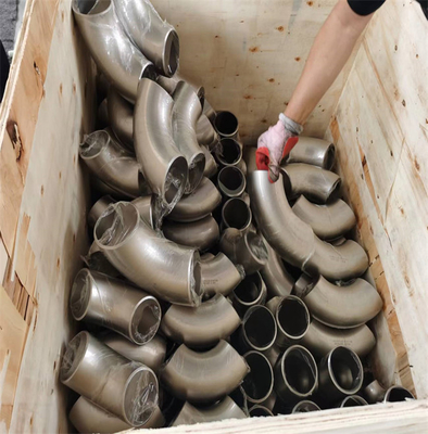 316L coude long de rayon de 180 degrés garnitures de tuyau de 90 degrés professionnelles