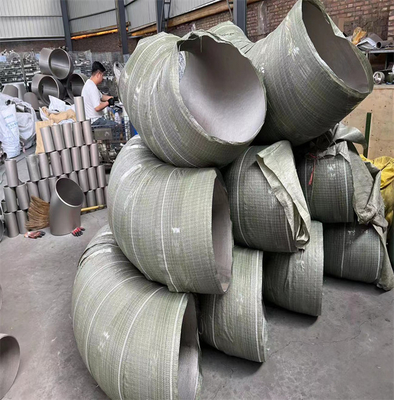 316L coude long de rayon de 180 degrés garnitures de tuyau de 90 degrés professionnelles