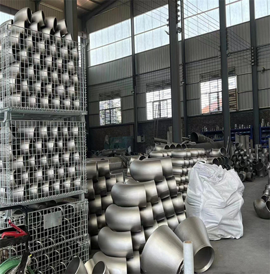 316L coude long de rayon de 180 degrés garnitures de tuyau de 90 degrés professionnelles