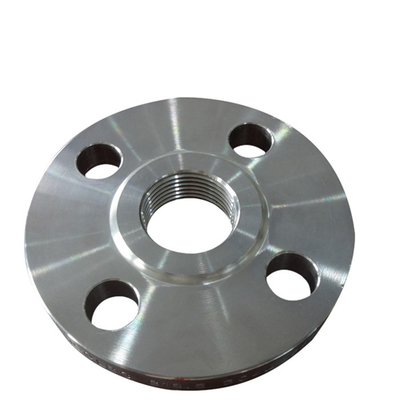 La norme ANSI a forgé la classe filetée de bride de tuyau d'acier inoxydable 150LB TP316L pour la ligne de tuyau