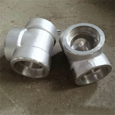 L'acier au carbone d'Asme 16,11 3000lbs A105 forgé sifflent des pièces en t de soudure de prise de garnitures