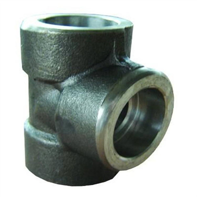 L'acier au carbone d'Asme 16,11 3000lbs A105 forgé sifflent des pièces en t de soudure de prise de garnitures