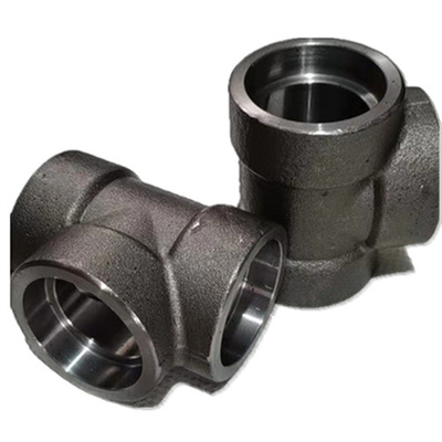 L'acier au carbone d'Asme 16,11 3000lbs A105 forgé sifflent des pièces en t de soudure de prise de garnitures