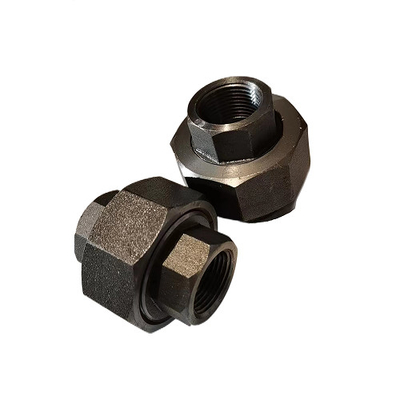Carbone A106 forgé de la classe 3000 d'Asme B16.11 de garnitures de tuyau d'acier des syndicats