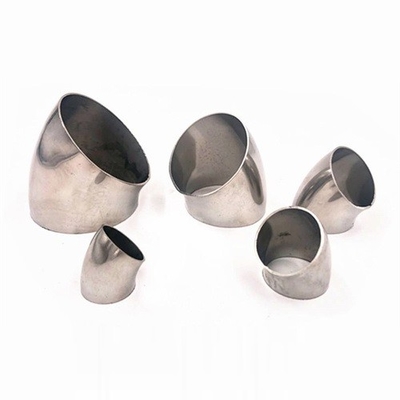 Coude inoxydable forgé de tuyau d'acier 45 degrés
