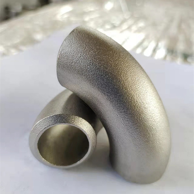 Acier au carbone Sch40 coude ASME B16.9 ASTM A234 Wpb de 90 degrés